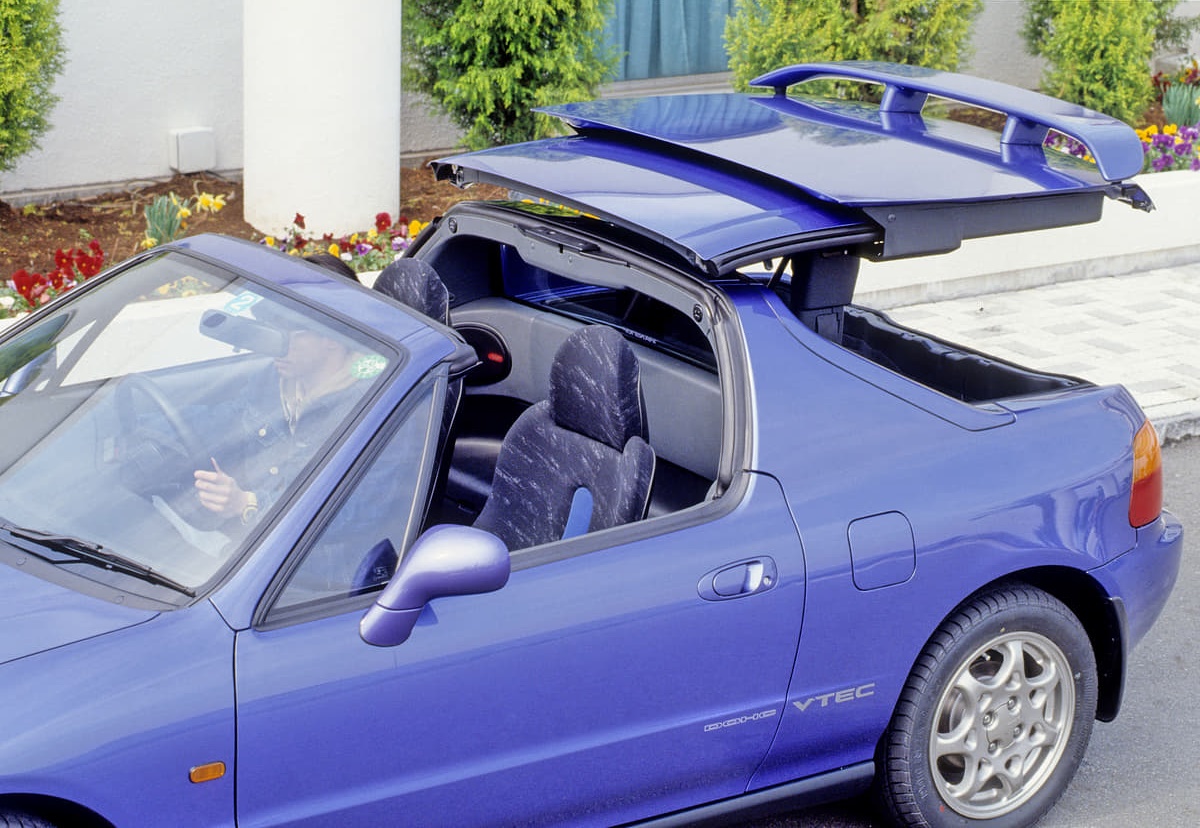 思域也有敞篷车经典的本田crx