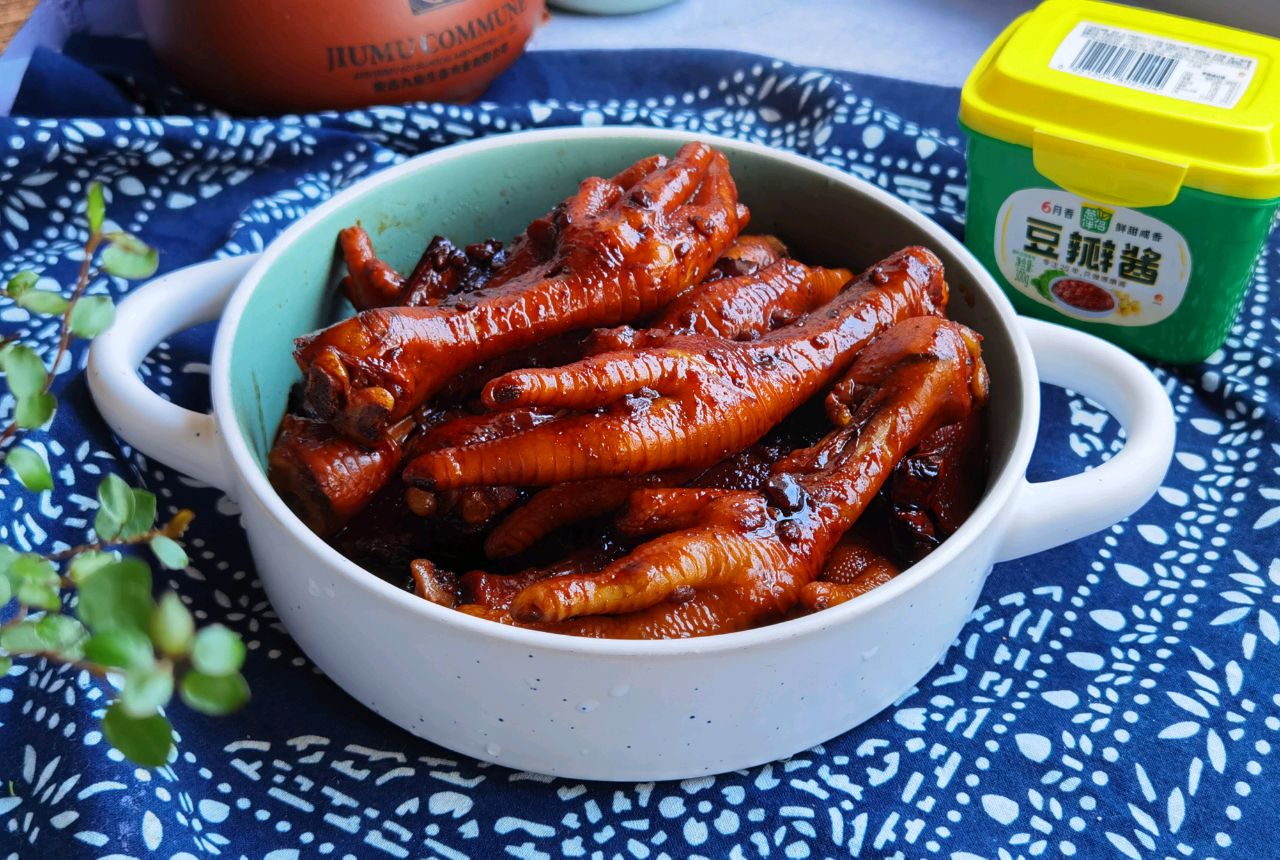 酱香卤鸡爪,美味下酒菜,好吃又健康|鸡爪|卤鸡爪|下酒菜_新浪新闻