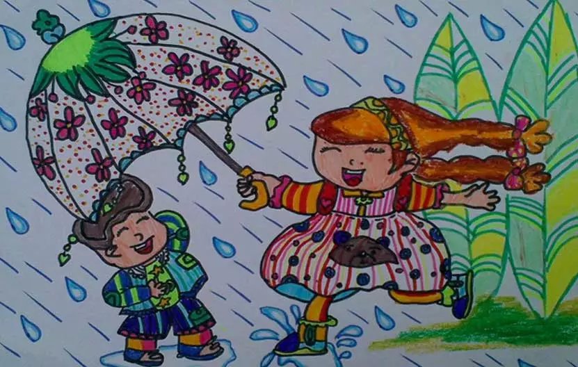 雨中人绘画心理测试:用纸笔揭示自己目前最真实的状态__财经头条