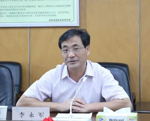 蒋昌忠会见省机关事务管理局党组书记,局长李永军一行