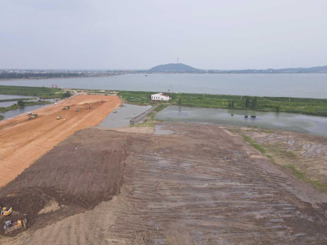 固城湖退圩还湖构建城市生态新格局