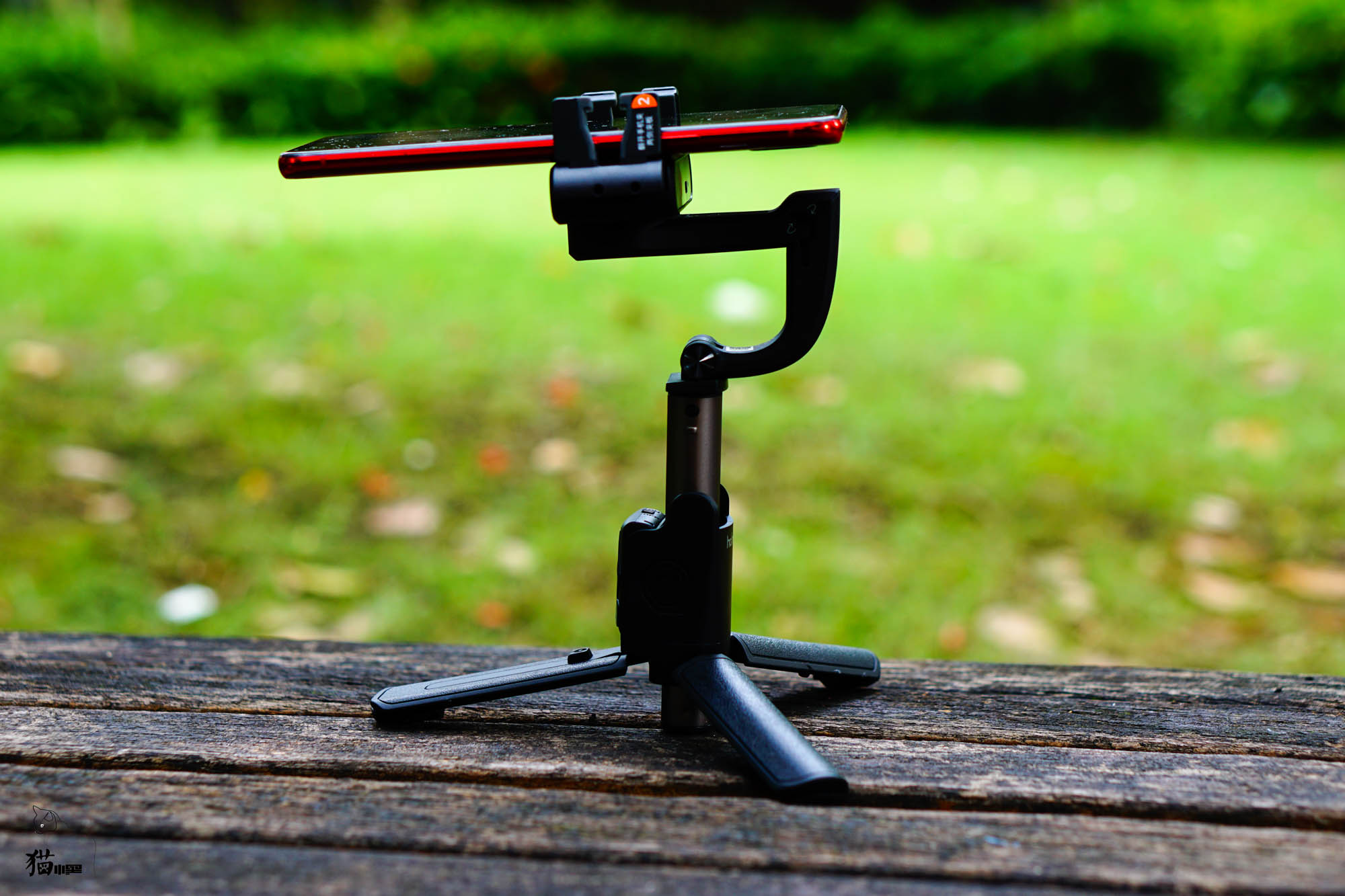 自拍杆稳定器三脚架三为一体浩瀚小q智能稳拍杆