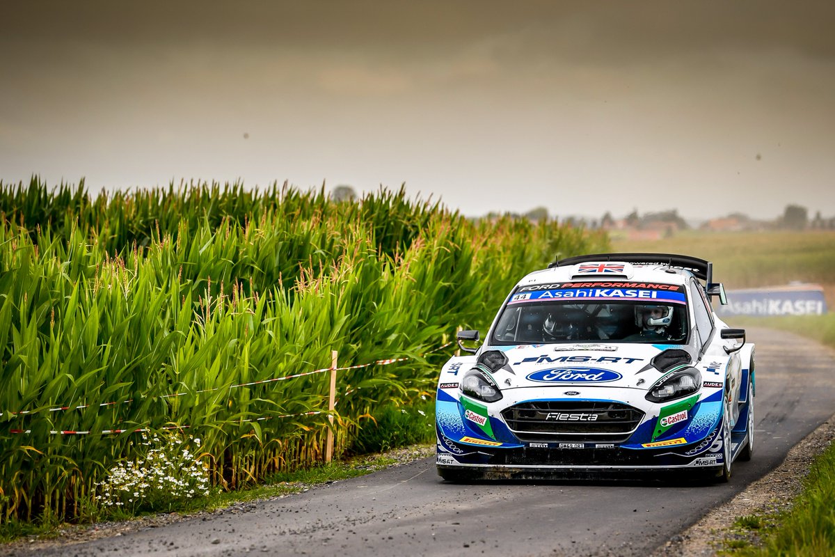 披上全新wrc涂装,m-sport福特车队终于忍不住