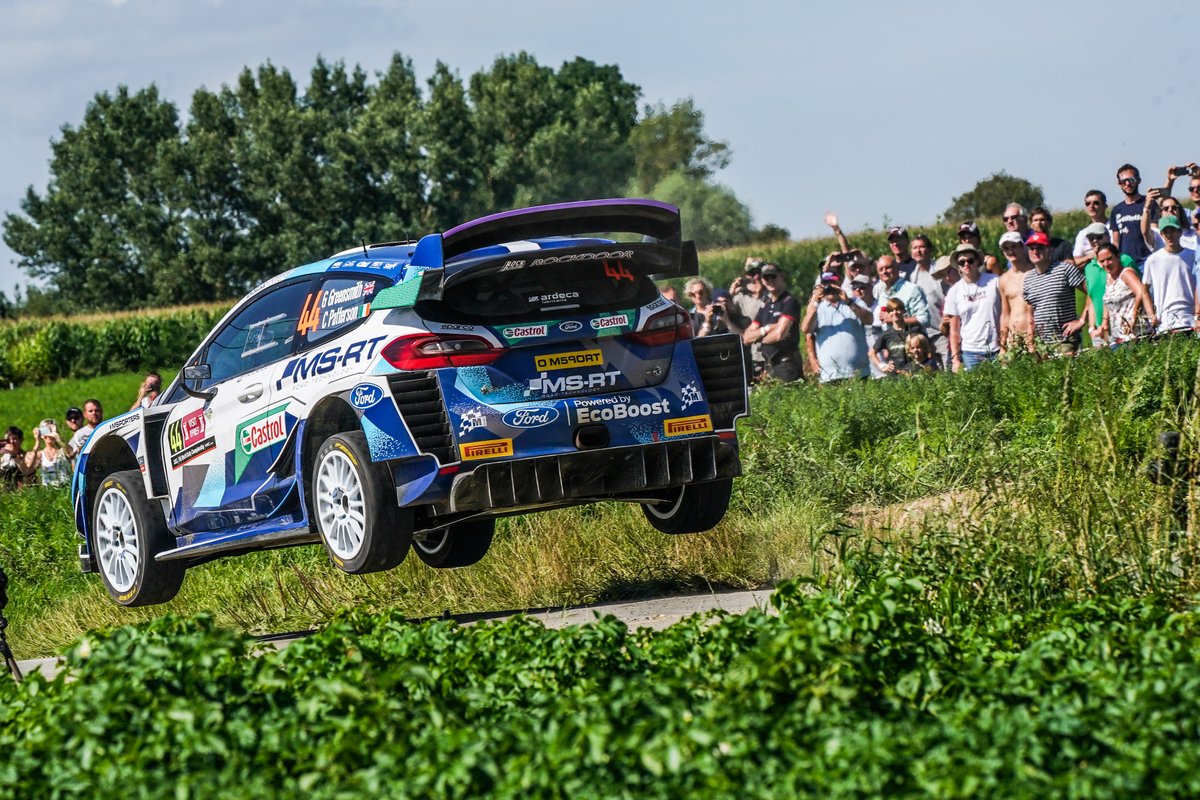 披上全新wrc涂装,m-sport福特车队终于忍不住