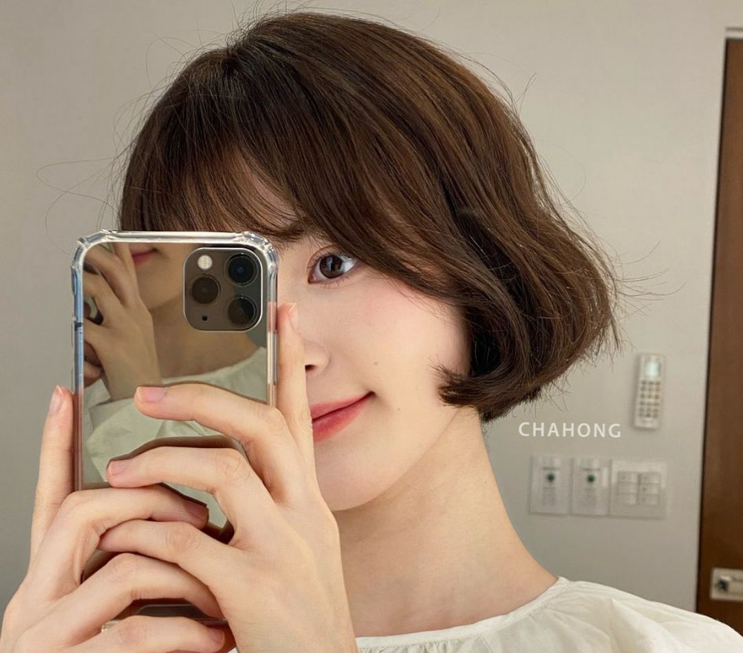 最热"初恋短发烫"