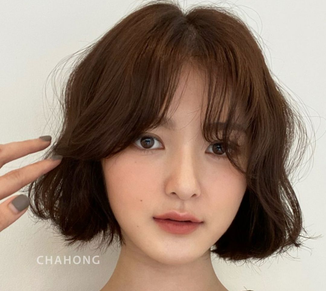 最热"初恋短发烫"