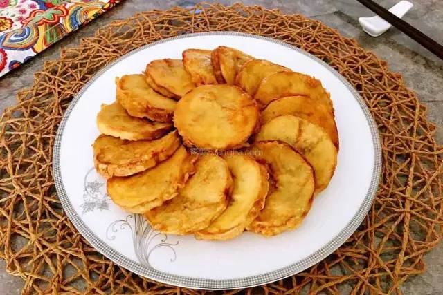 这才是炸茄盒的正确做法块块金黄焦酥放一个小时也不回软