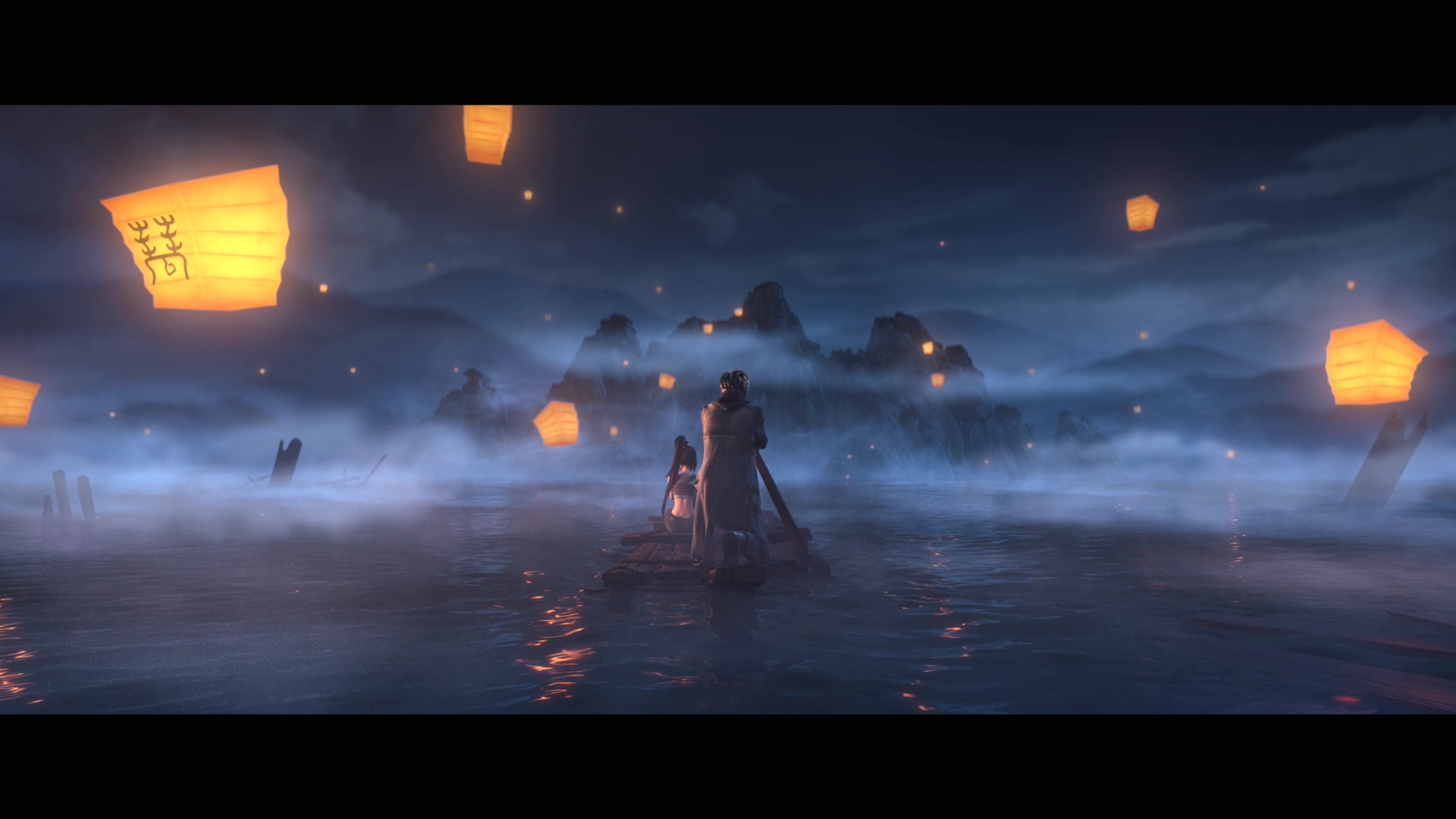 由追光影业,阿里影业联合出品的动画电影《白蛇2:青蛇劫起》剧照.