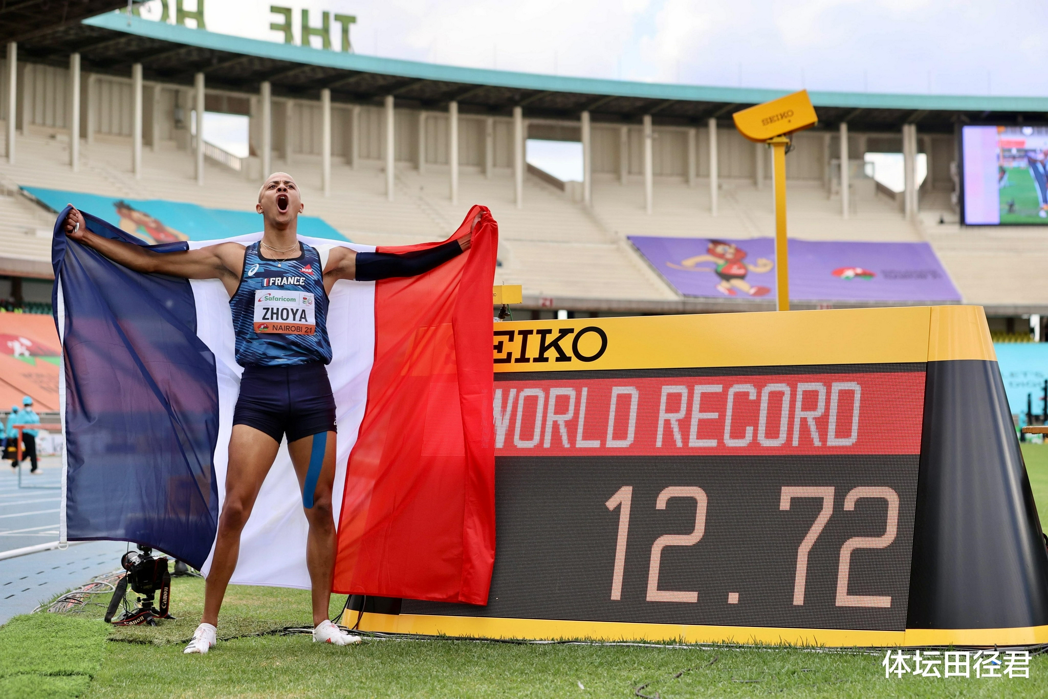 12秒7219岁跨栏神童决赛夺金狂破世界青年纪录有望成下个刘翔