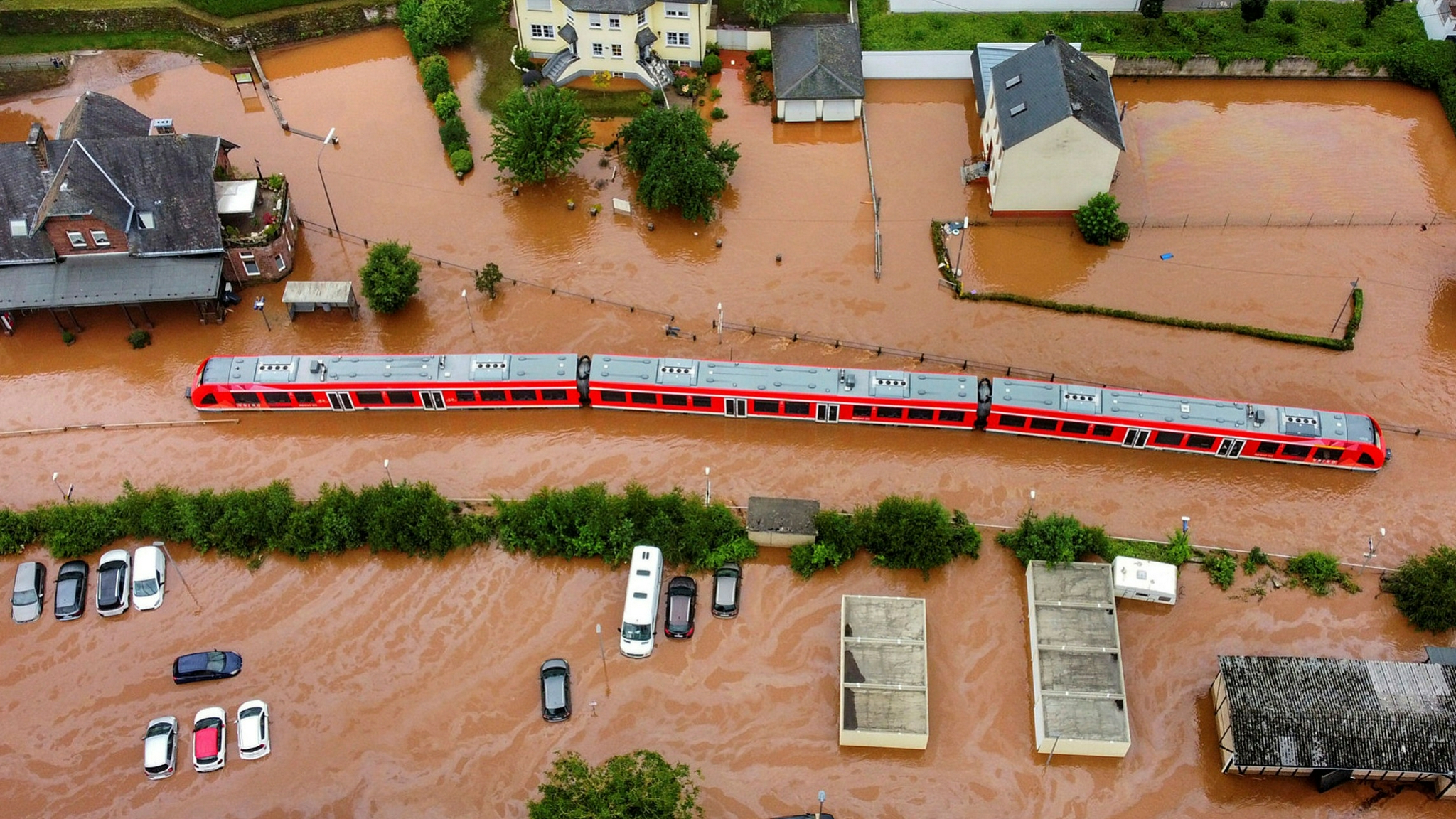  德国，Kordel洪水过后