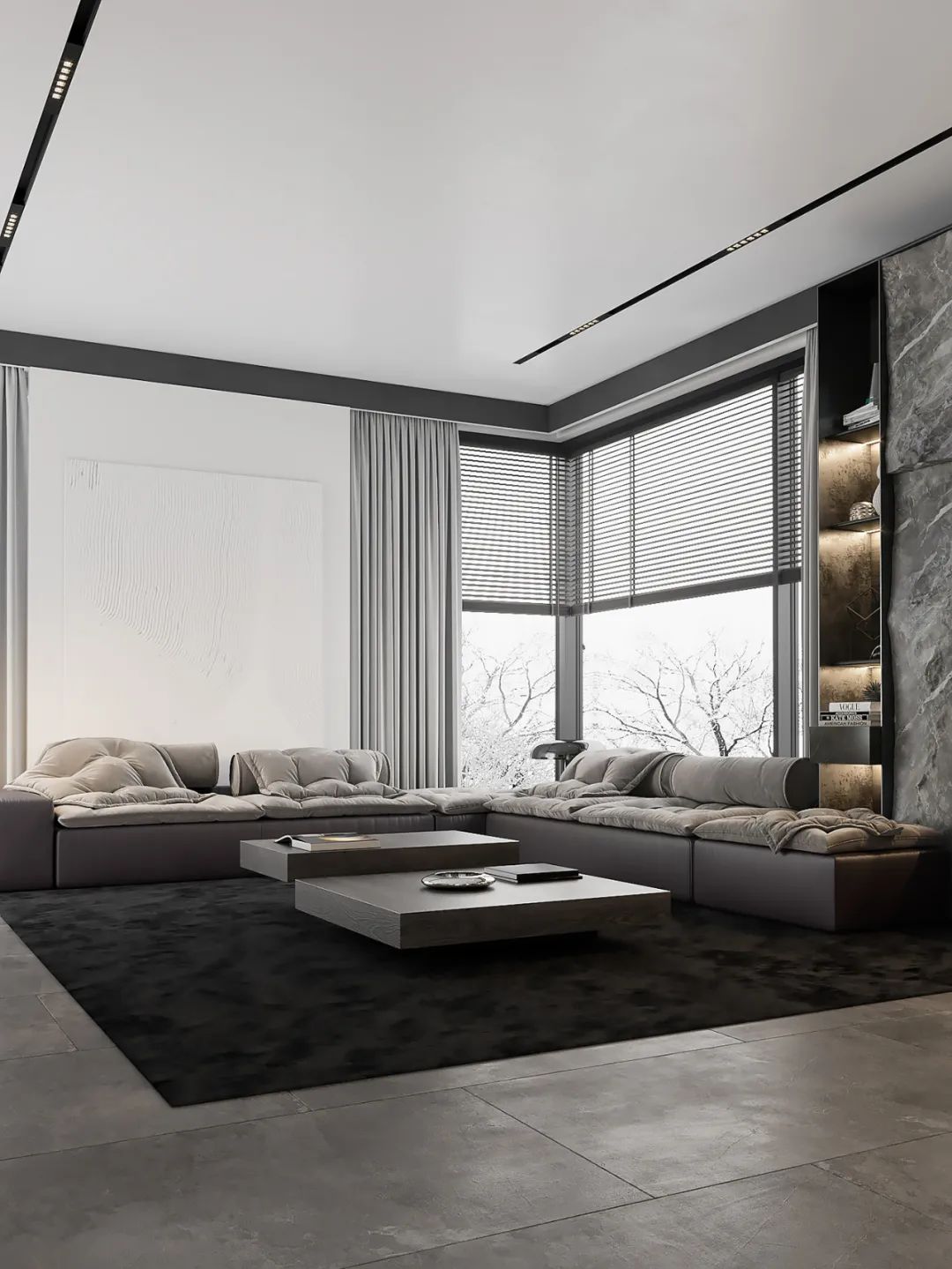 极简高级灰太有品味了