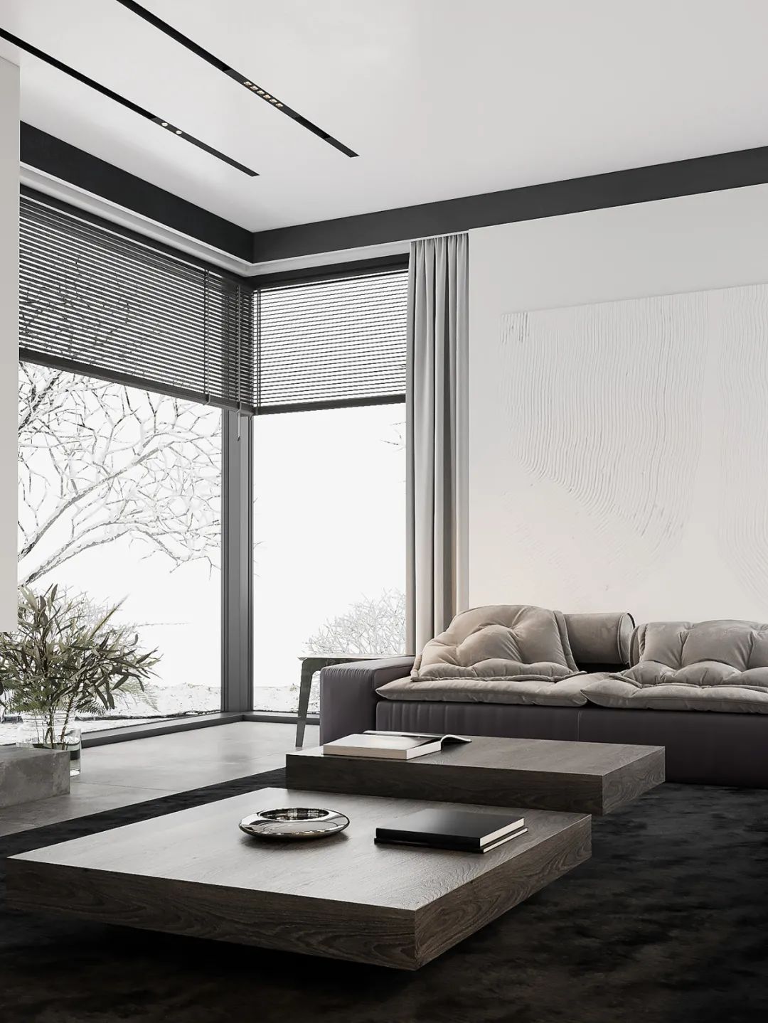 极简高级灰太有品味了