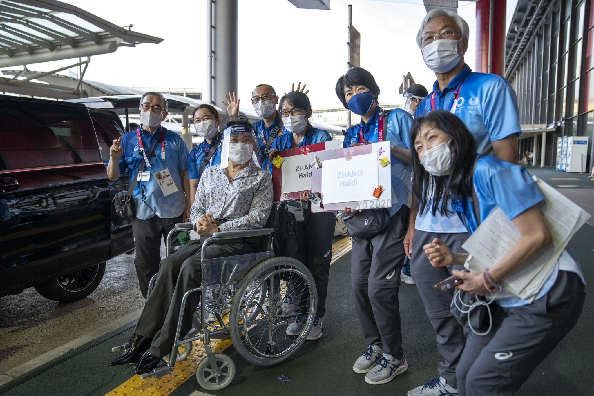 东京残奥会中国体育代表团第三批团队抵达东京休闲区蓝鸢梦想 - Www.slyday.coM