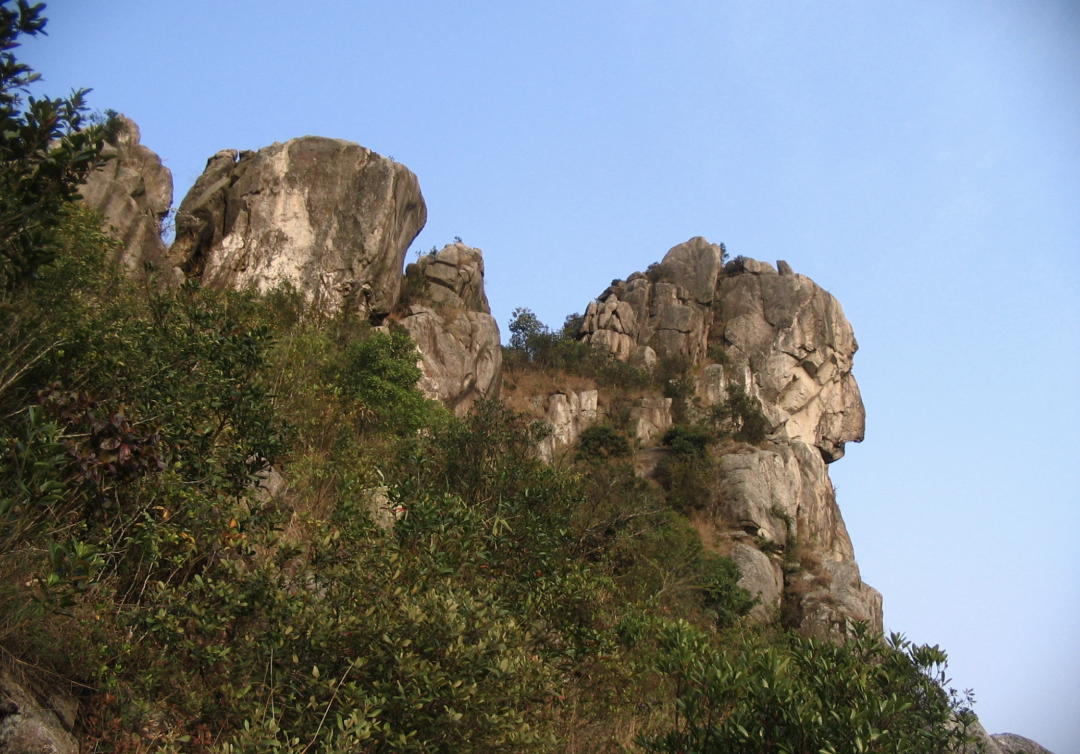 香港狮子山(资料图)