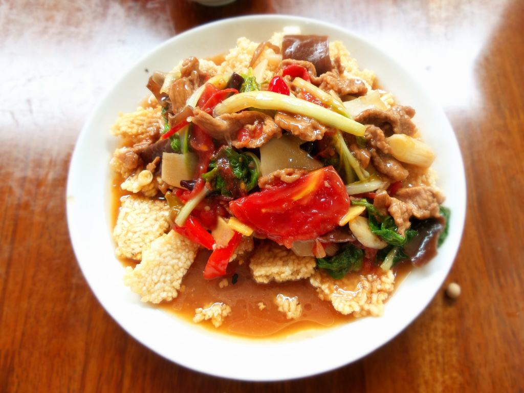 美味的锅巴肉片的做法!|锅巴肉片|肉片|玉兰片_新浪新闻