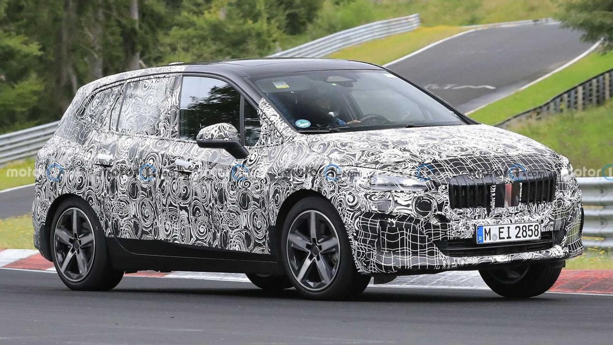 宝马全新2系旅行车最新谍照