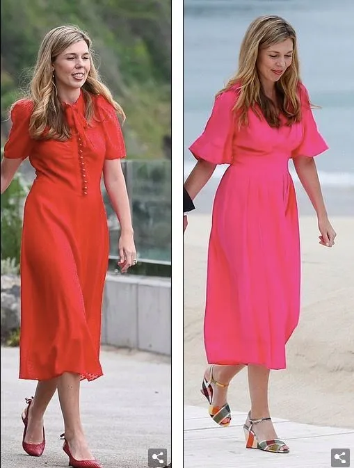 英国首相一家三口罕出街妻子挺6月孕肚还抱娃儿子罗圈腿抢镜