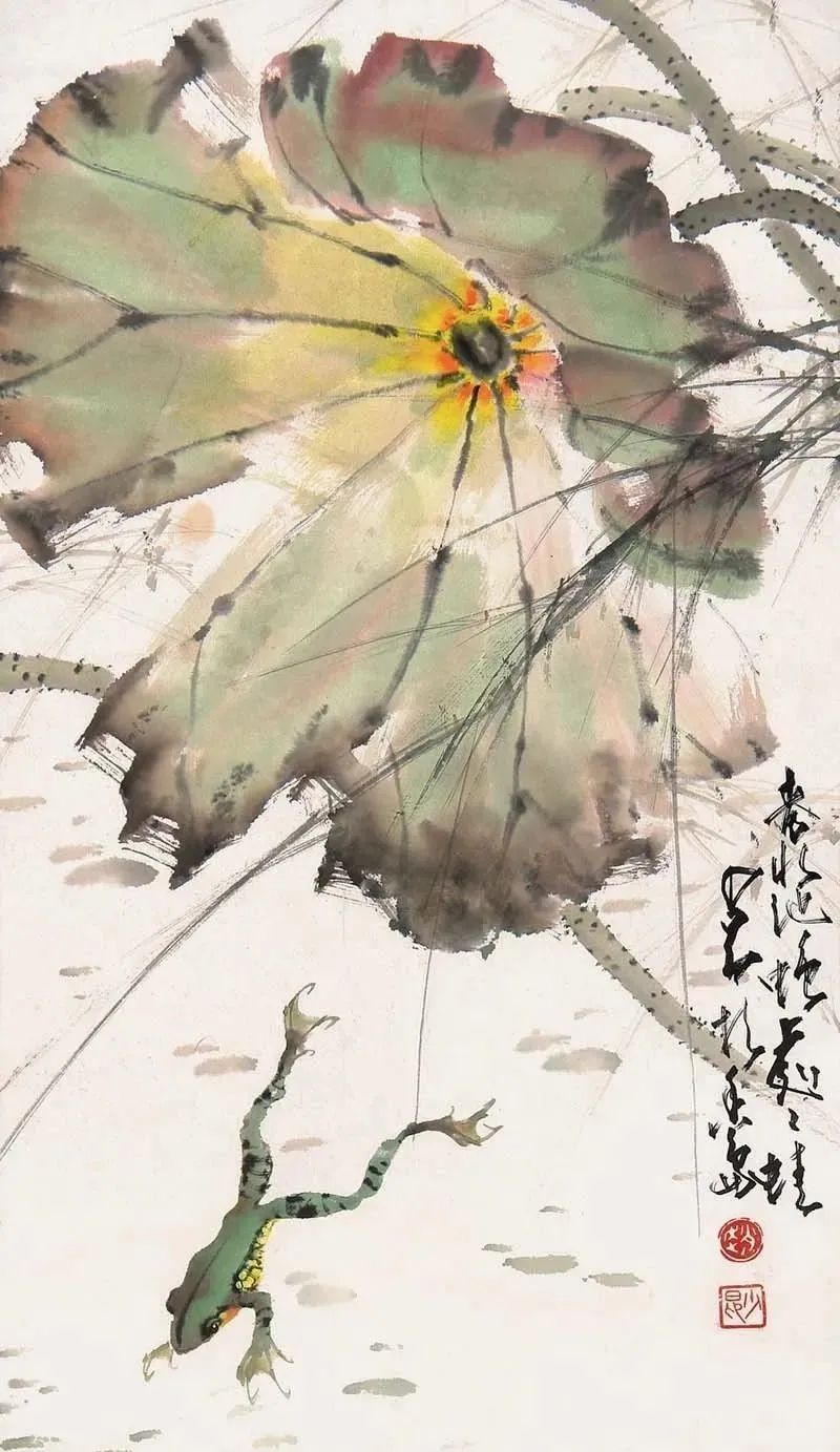 赵少昂的残荷之美惊艳了你的视觉