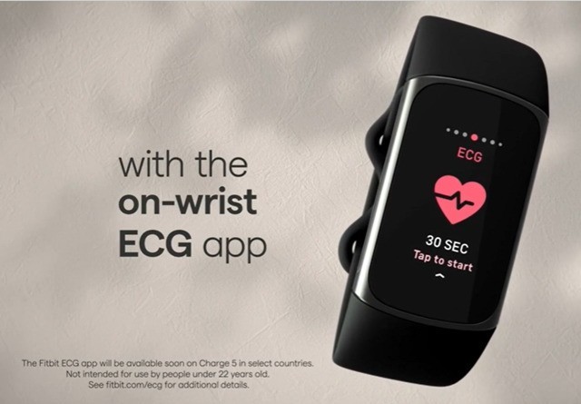 fitbitcharge5手环官宣视频曝光支持gps心电图监测