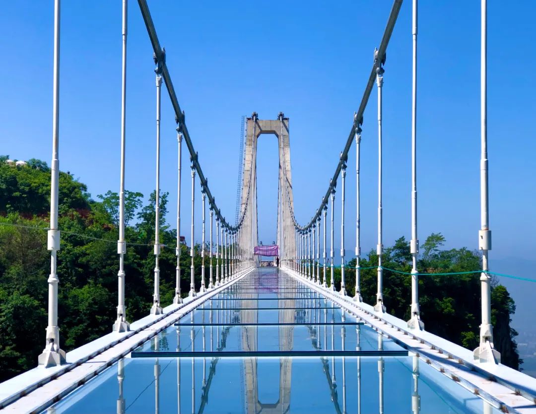 天台旅游新爆点大琼台景区悬索桥计划10月迎客
