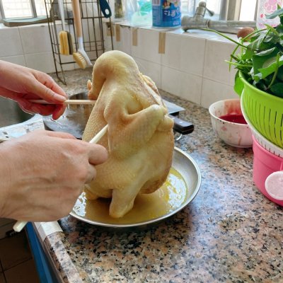 下饭的家常菜白切鸡