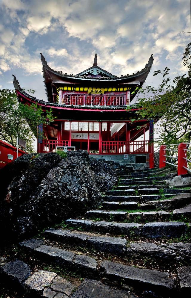 邵阳双清公园,双环双清双一村,亭阁亭台亭外亭,猜你不一定拍过