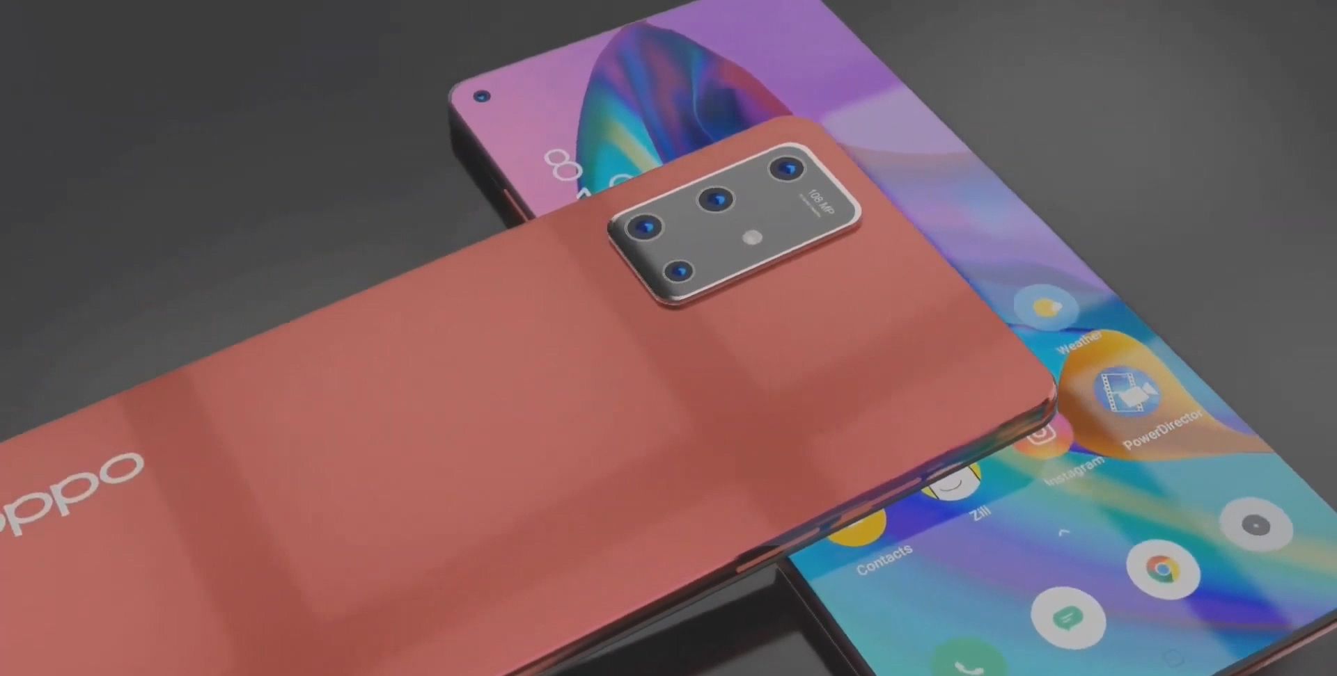 oppo f20 pro概念机:1亿像素主摄 6000mah大电池!