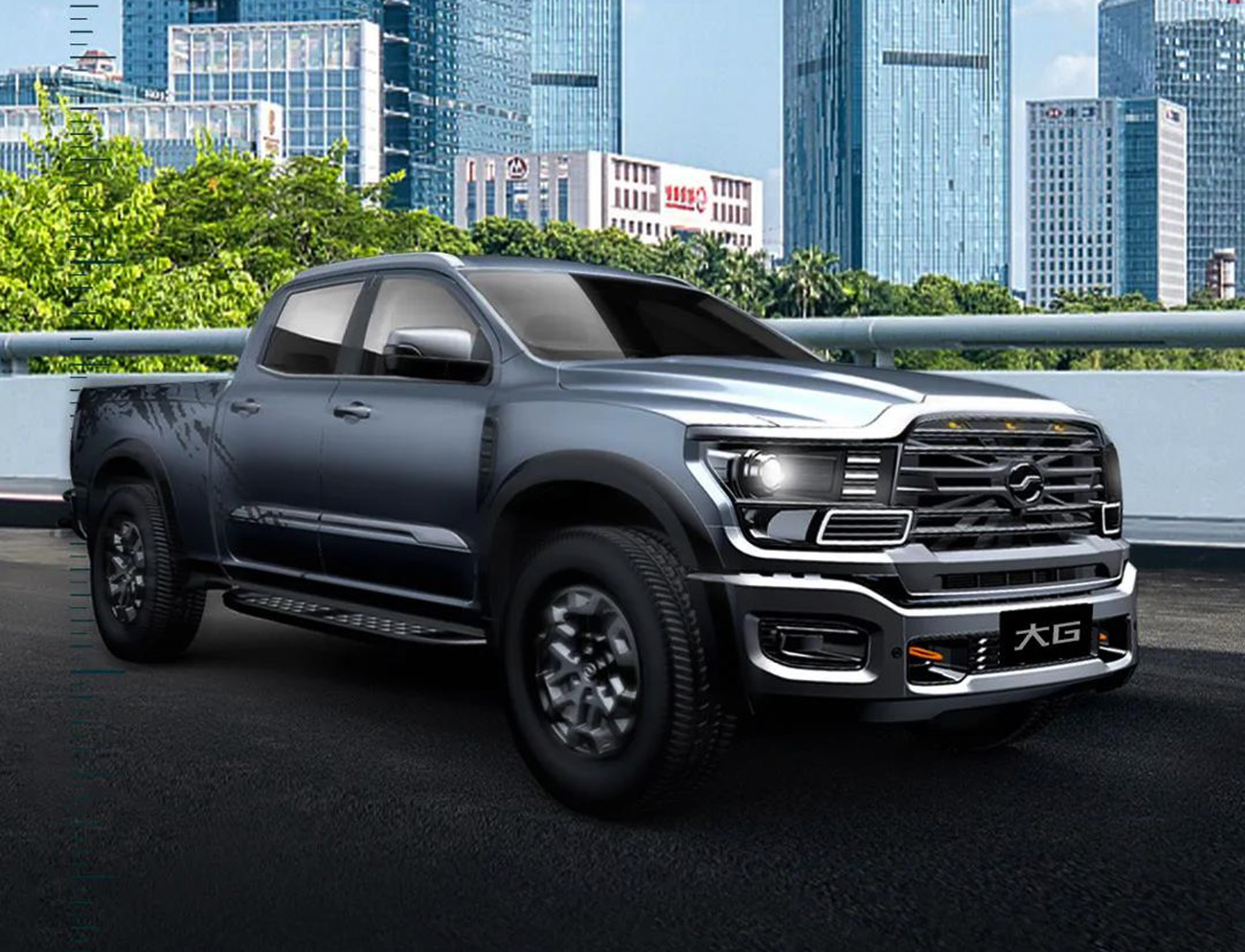 国产首款全尺寸大皮卡,中兴g9将上市,尺寸比肩f150,两种动力