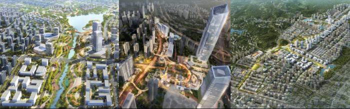（2021上半年中国金茂在长沙、贵阳、江西3地新增城市运营项目）
