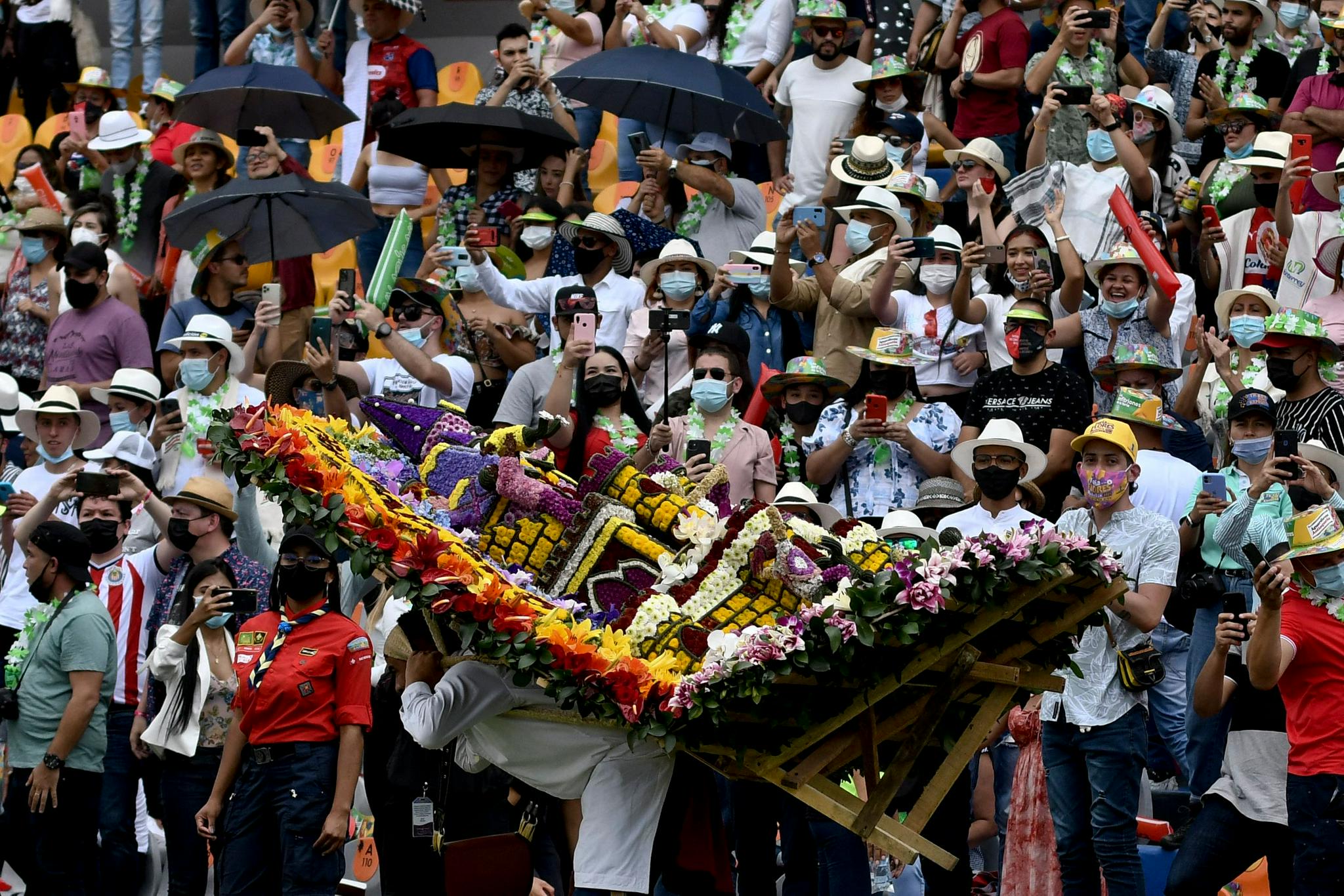 哥伦比亚麦德林鲜花节