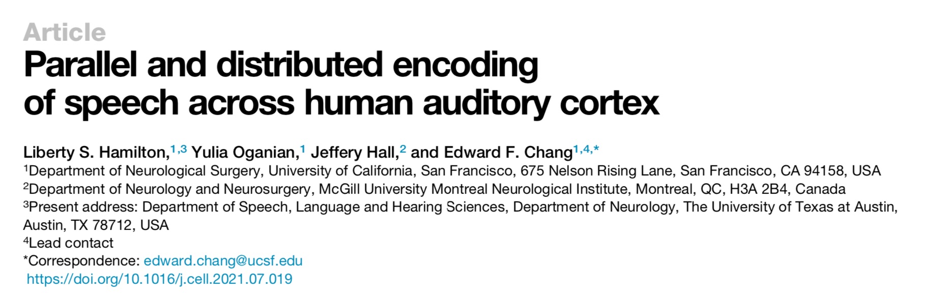 7年内9名参与者植入电极，神经学家提出大脑处理语音新理论