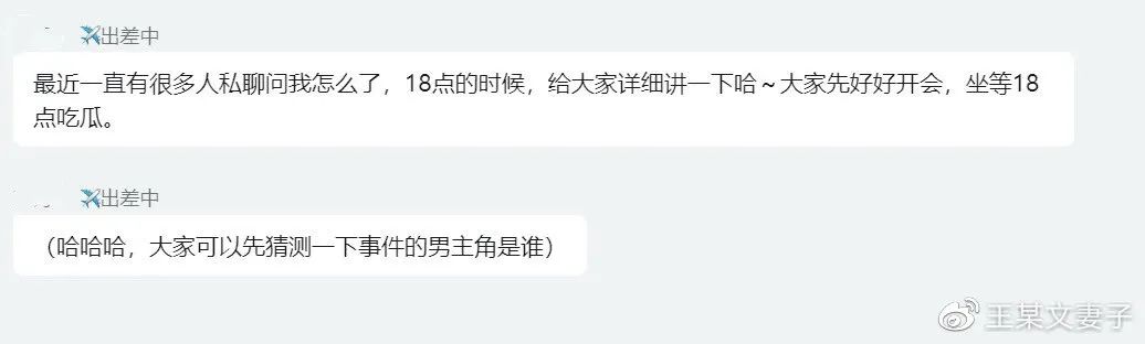 王某文妻子发文质疑“阿里女员工”休闲区蓝鸢梦想 - Www.slyday.coM