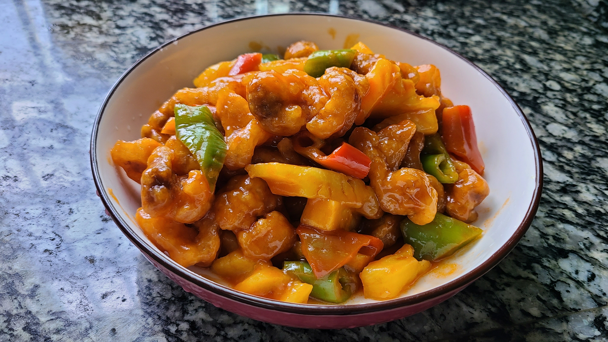 菠萝咕噜肉的做法!