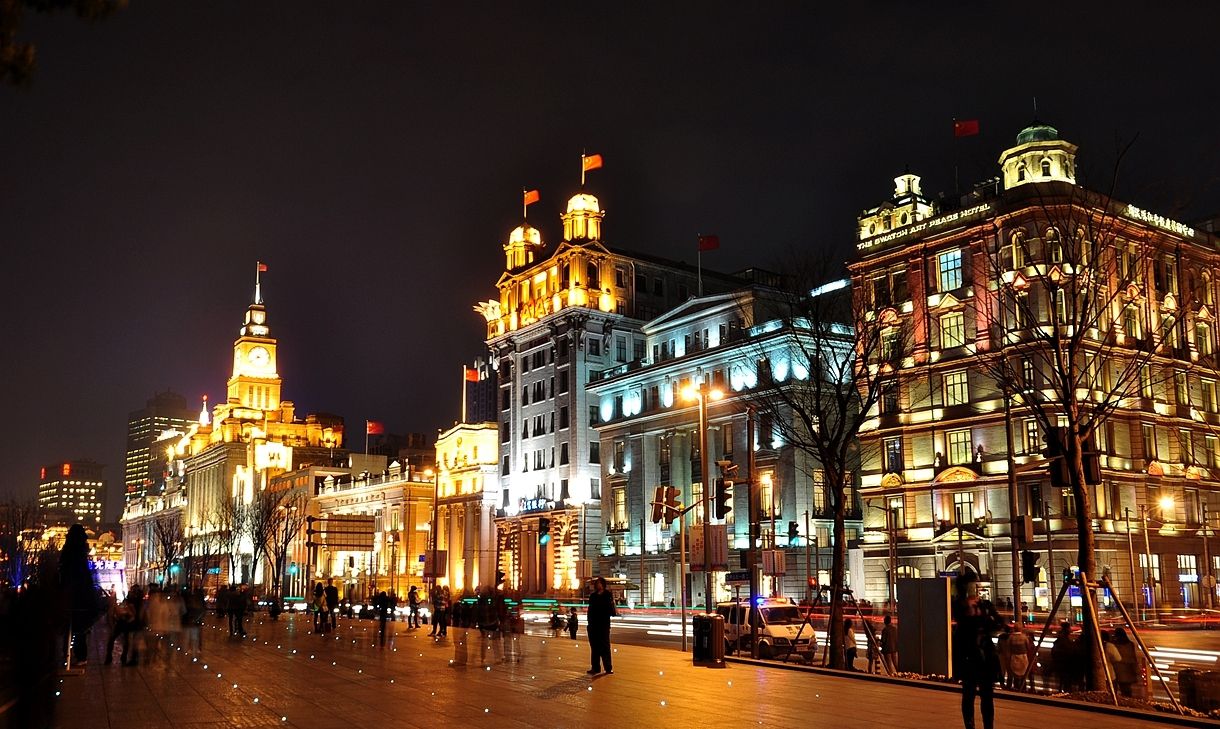 老照片1926年的上海街头景象是什么样子的你还记得吗