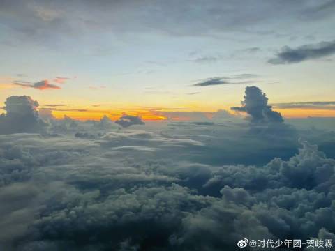 看到贺峻霖分享风景随拍,点滴之间可以感受到他对生活的热爱