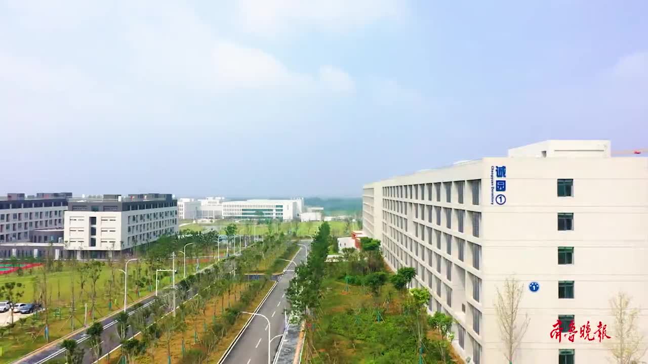 果然视频|42秒,带你看枣庄学院新校区建啥样