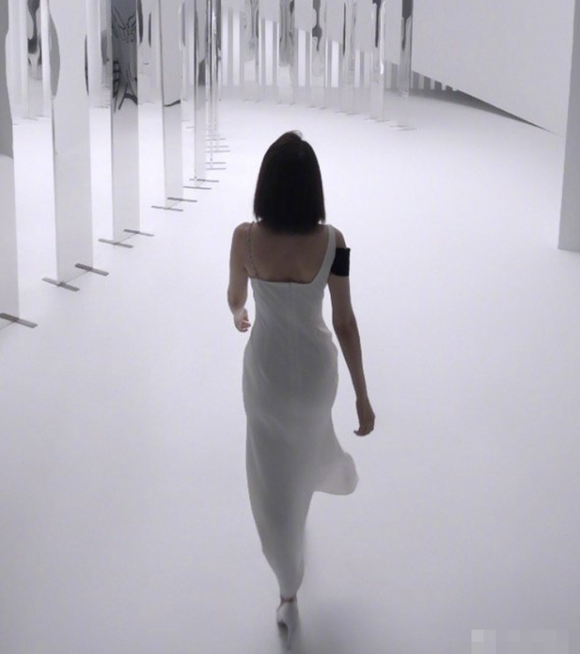 在另一张照片中,高圆圆一个倩丽的背影非常吸引眼球.