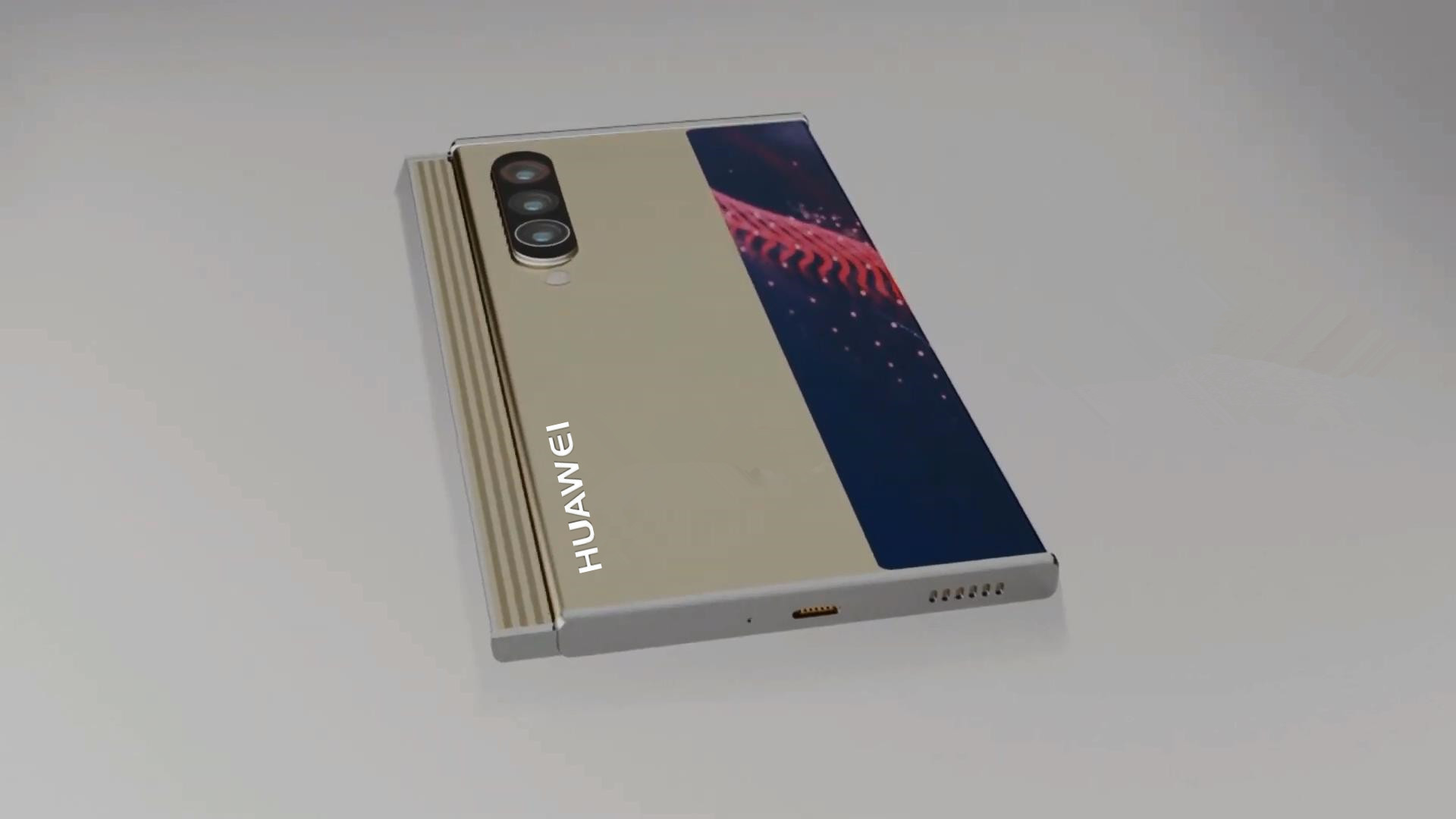 华为mate50pro渲染图抽拉式环绕一体屏有2个设计让人痛心