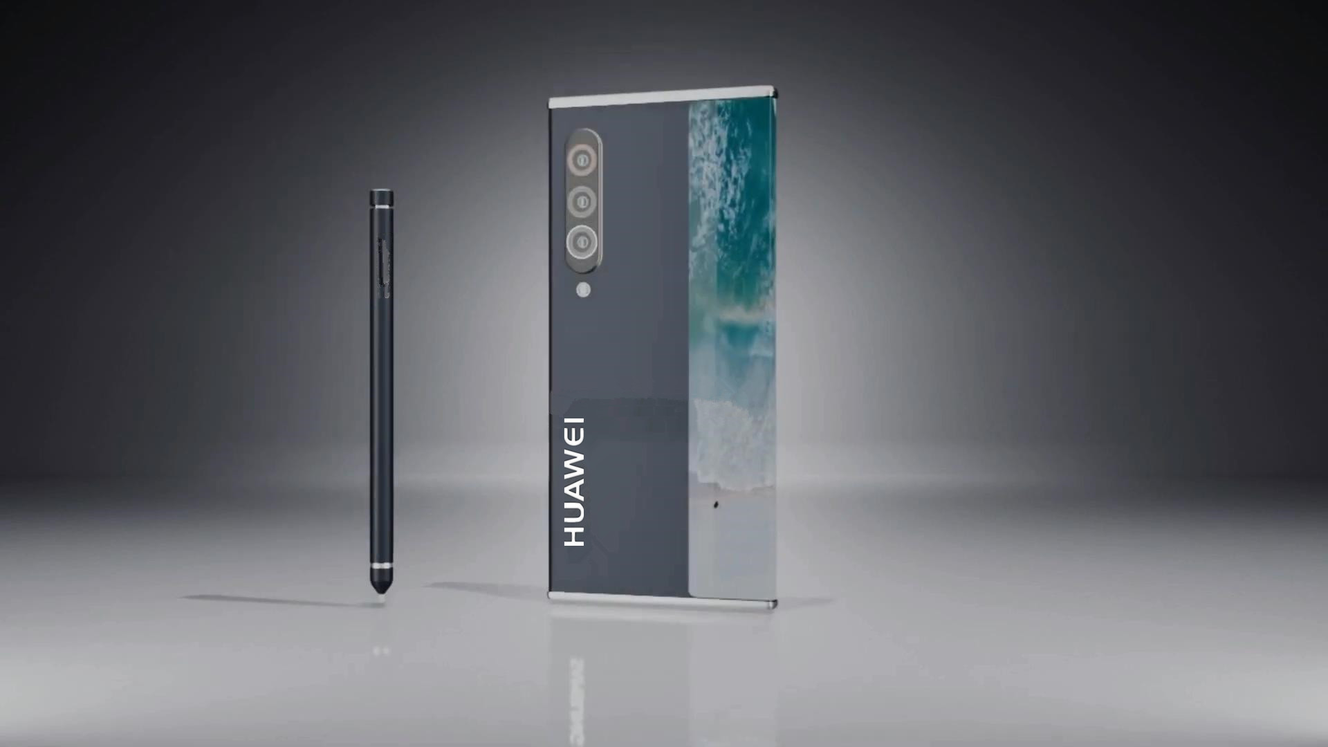 华为mate50pro渲染图抽拉式环绕一体屏有2个设计让人痛心