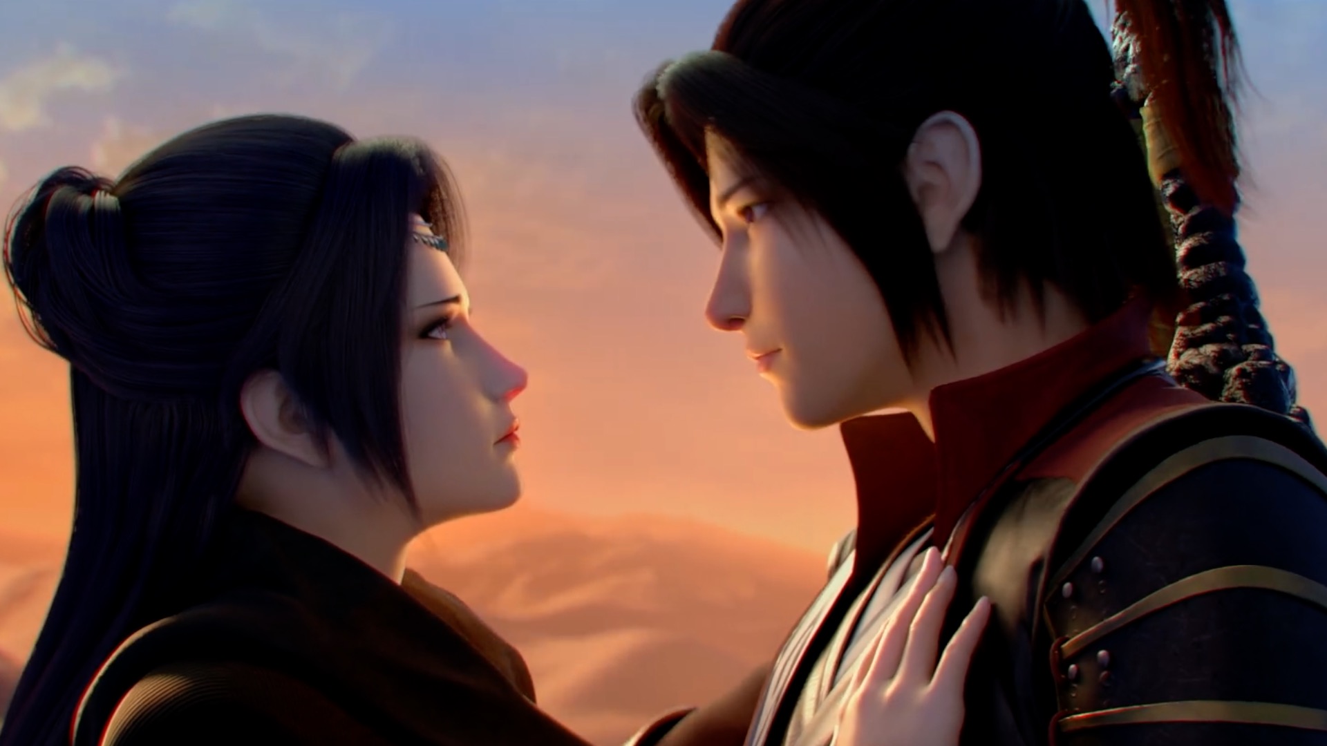 动漫人物志1云韵让萧炎管住手和嘴结果萧炎好像都没管住