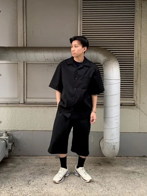 高级感oversize要怎么搭170的男生也能穿得很有型