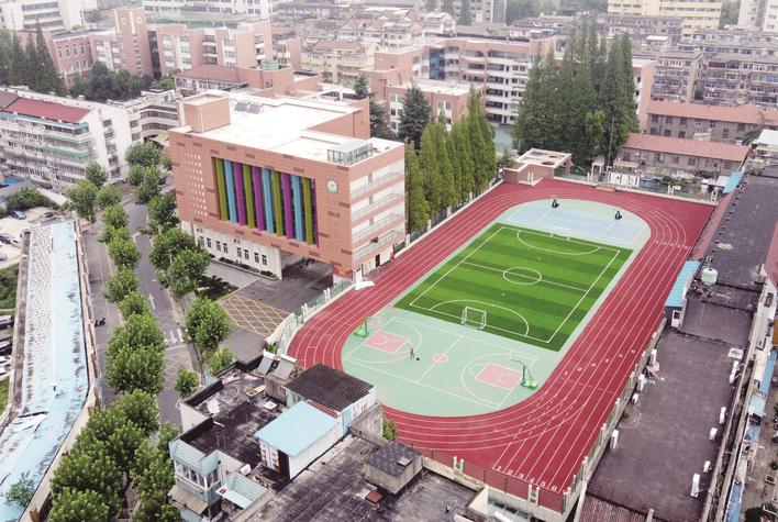 镇江市中山路小学新校区9月投入使用