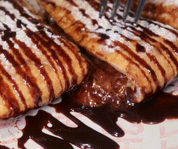 巧克力爆浆还拉丝这家披萨太秀了