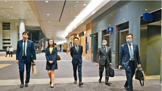 “专业派”5名候选人全部当选为香港律师会理事。图自香港“橙新闻”