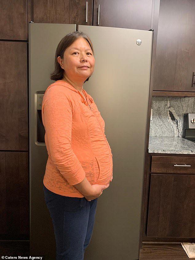 53岁中国妈妈在美国怀孕，已经生了三个娃，最小才2岁还是白人