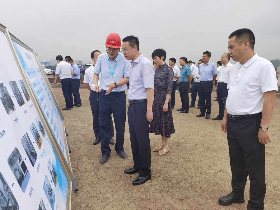 考察现场(央广网发 巴南区委宣传部供图)