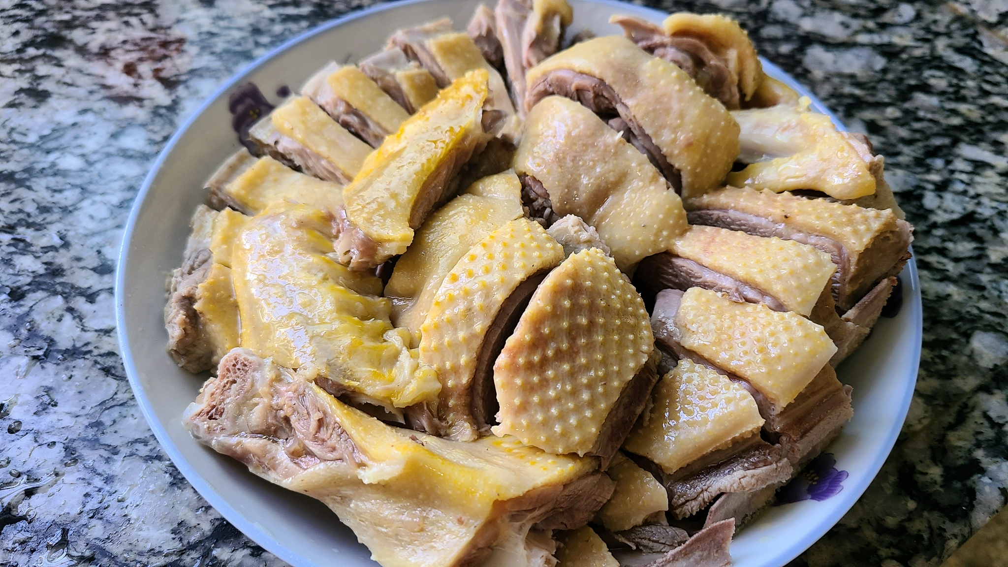 白切沙姜鸭的做法