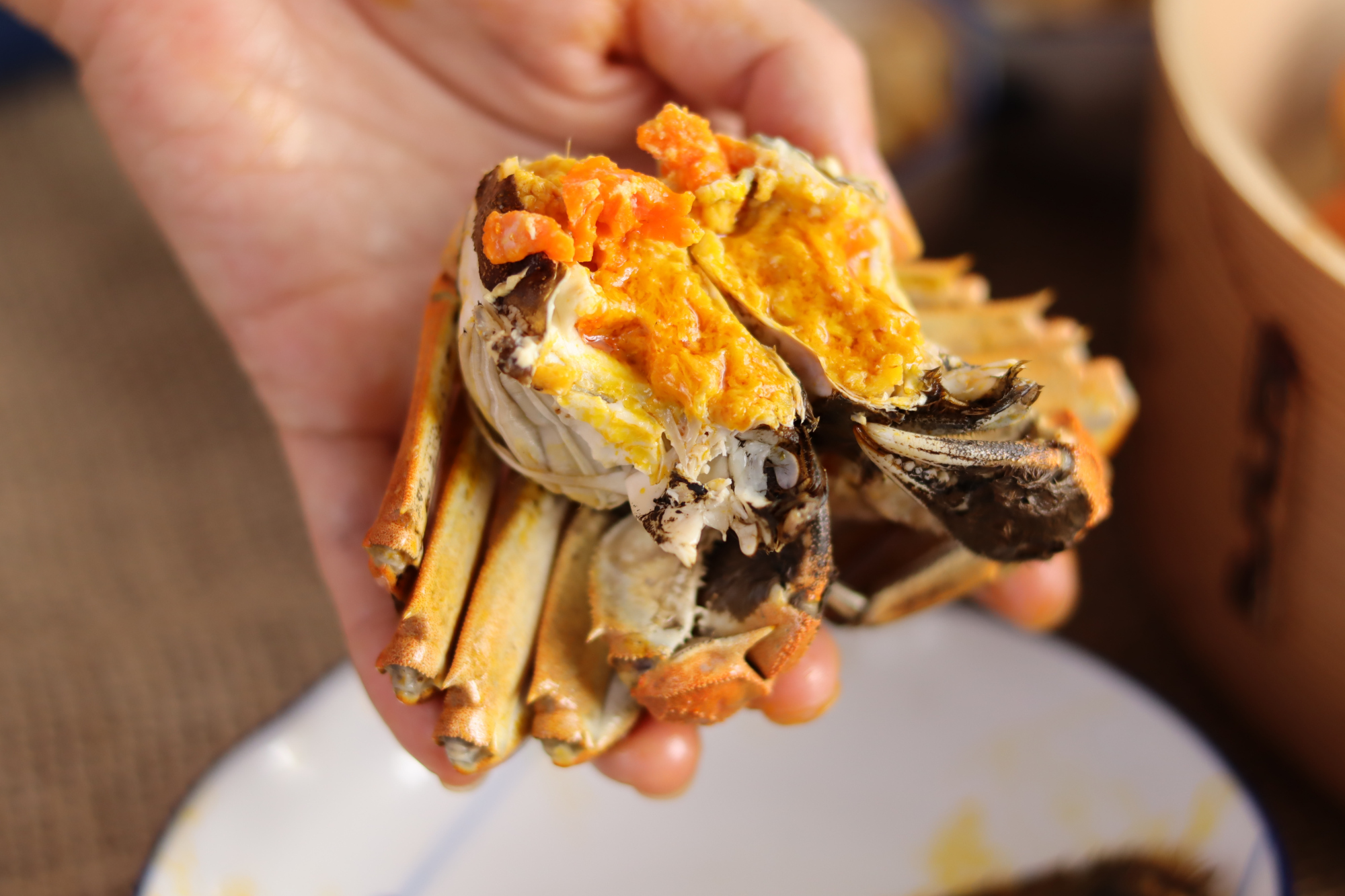 船老大教你几招,肉鲜嫩腿不掉|螃蟹|大闸蟹|船老大_新浪新闻