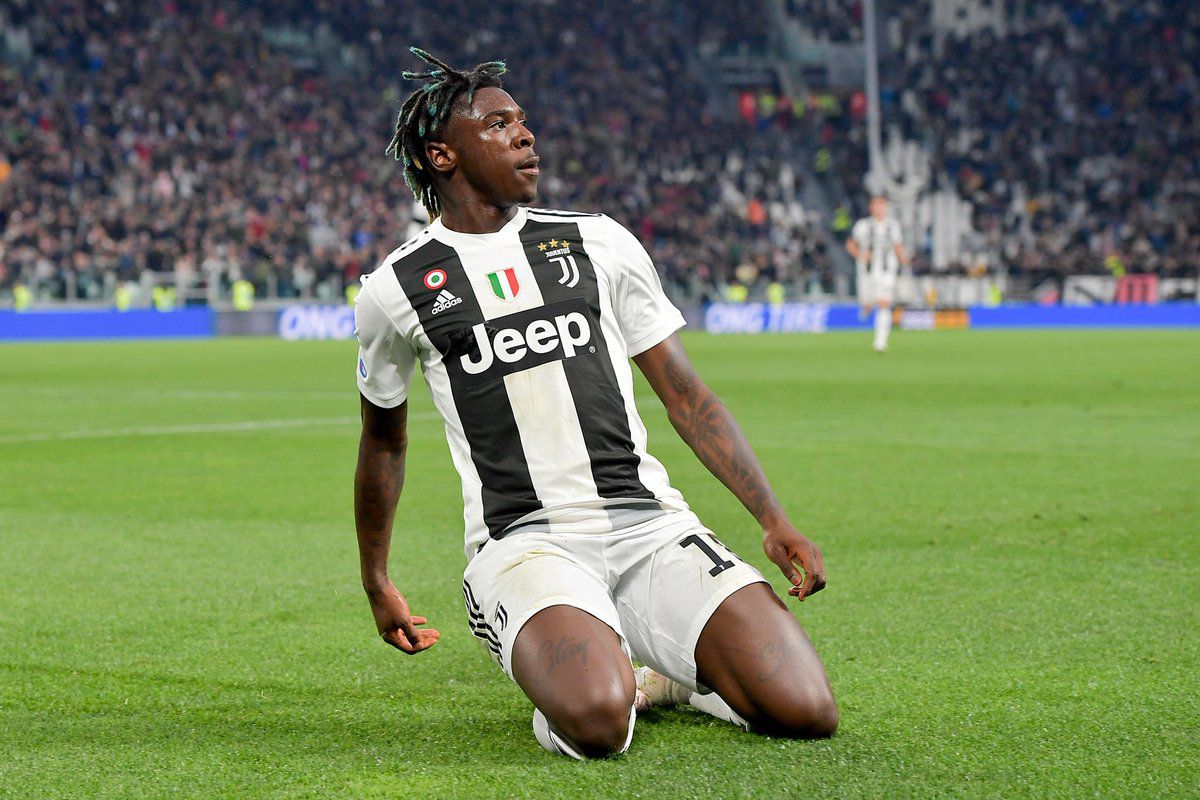 13轮,尤文主场3:0胜佩斯卡拉一役,小基恩在第84分钟替换曼祖基奇出场