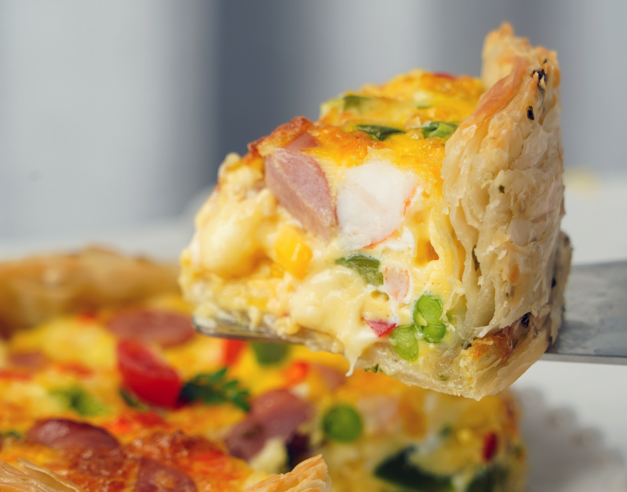 美味的芝士厚蛋烧,食材简单颜值高,咸甜相交,大人小孩都爱吃